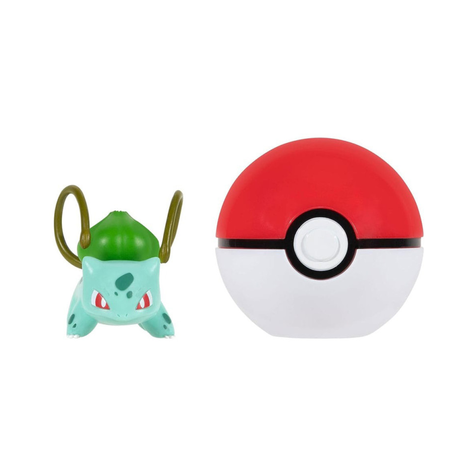 Ігровий набір Бульбазавр у покеболі Pokemon W15 PKW3142 ігрова фігурка, покебол