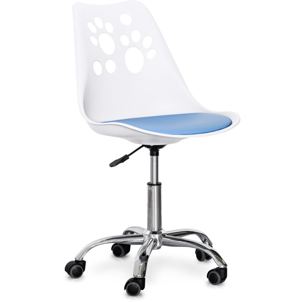 Детское кресло Indigo Evo-kids H-232 W/BL, White/Blue