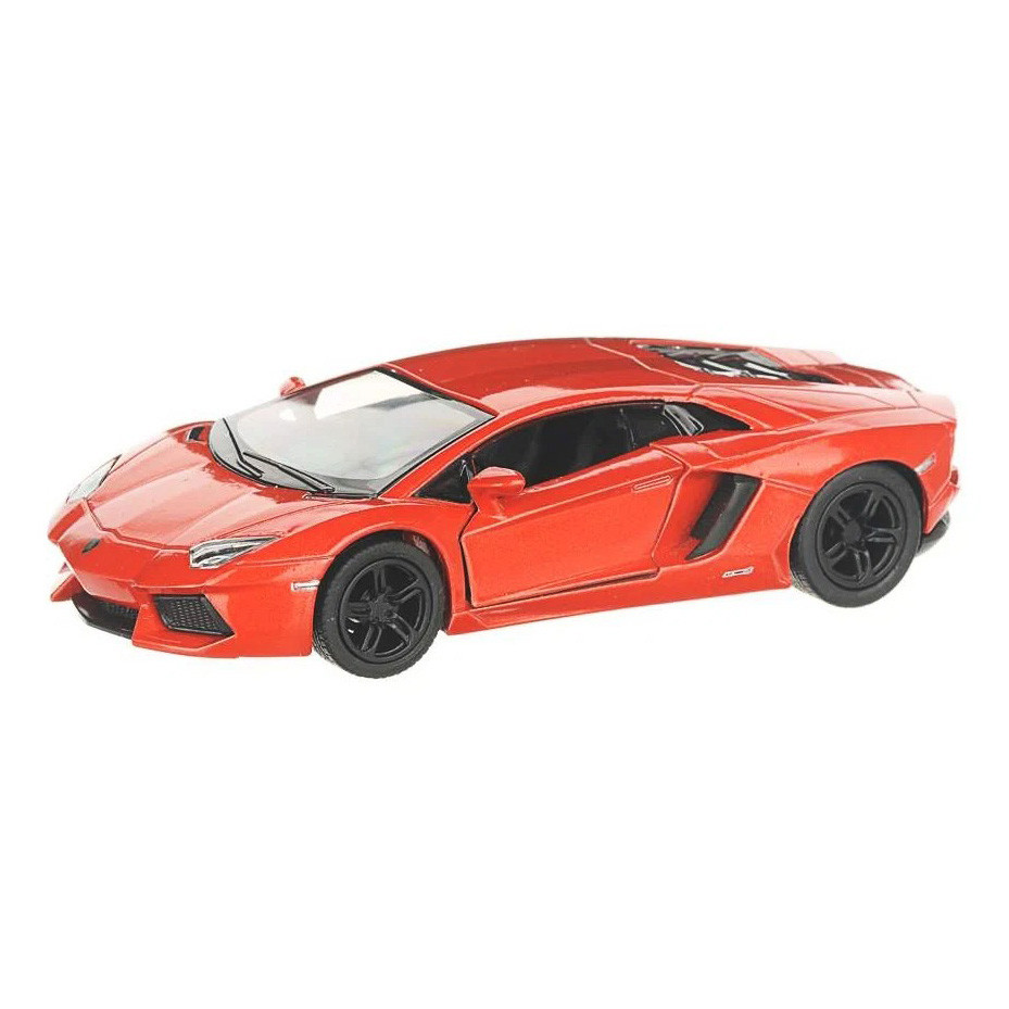 Автомодель легковая LAMBORGHINI AVENTADOR LP 700-4, 5'' Kinsmart KT5355W инерционная, масштаб 1:38