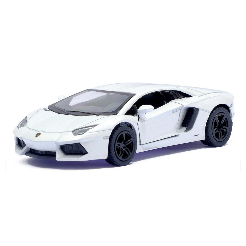 Автомодель легковая LAMBORGHINI AVENTADOR LP 700-4, 5'' Kinsmart KT5355W инерционная, масштаб 1:38