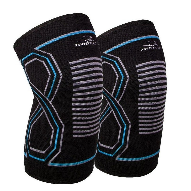 Наколенники спортивные PP-4099 Knee Support PowerPlay PP_4099_L/XL_Bl/Blue, L/XL