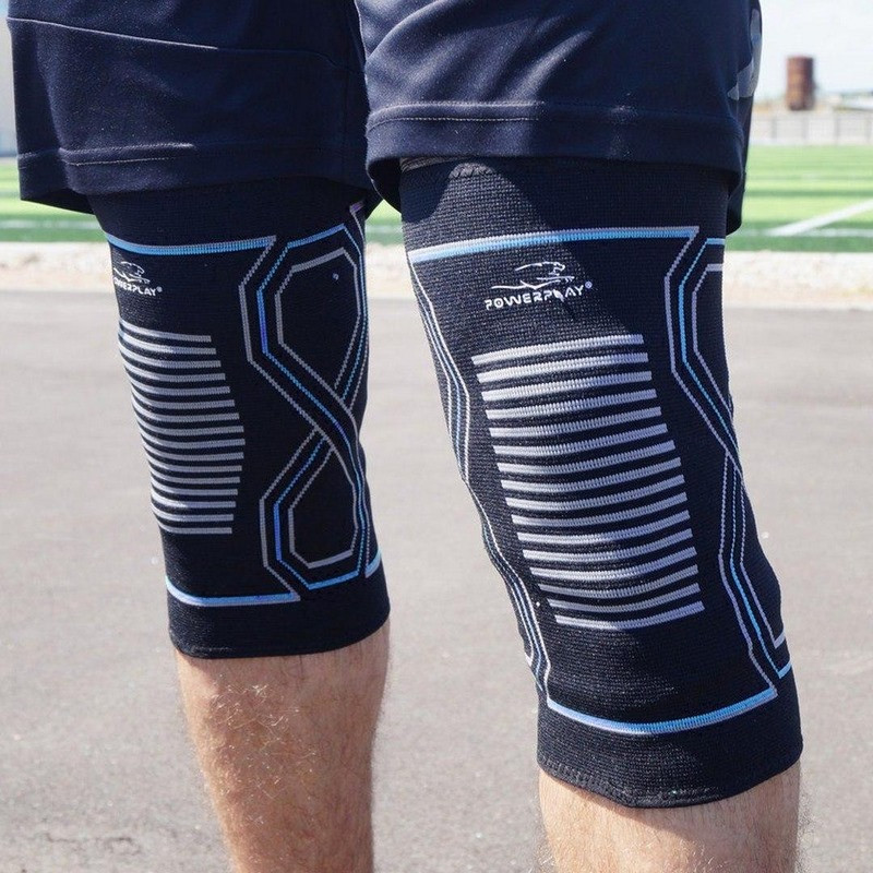 Наколенники спортивные PP-4099 Knee Support PowerPlay PP_4099_L/XL_Bl/Blue, L/XL