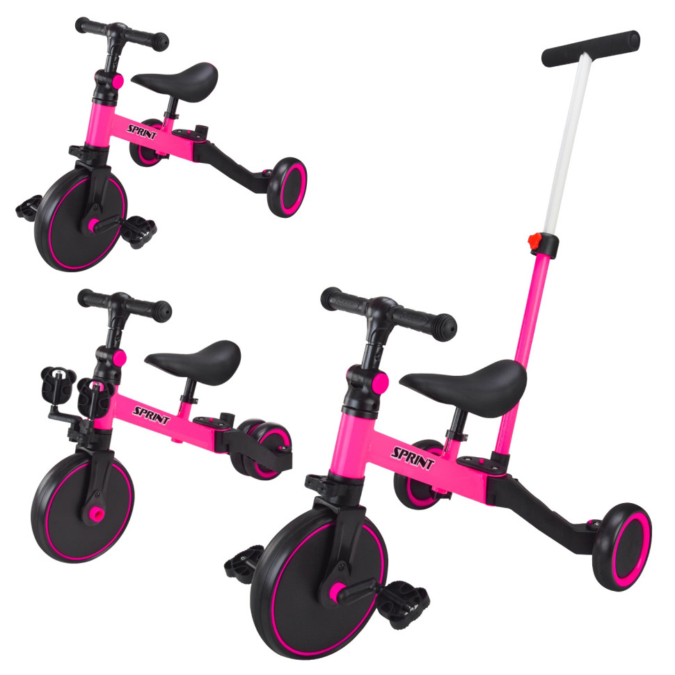 Велосипед 3-х колісний Sprint TR2451 рожевий