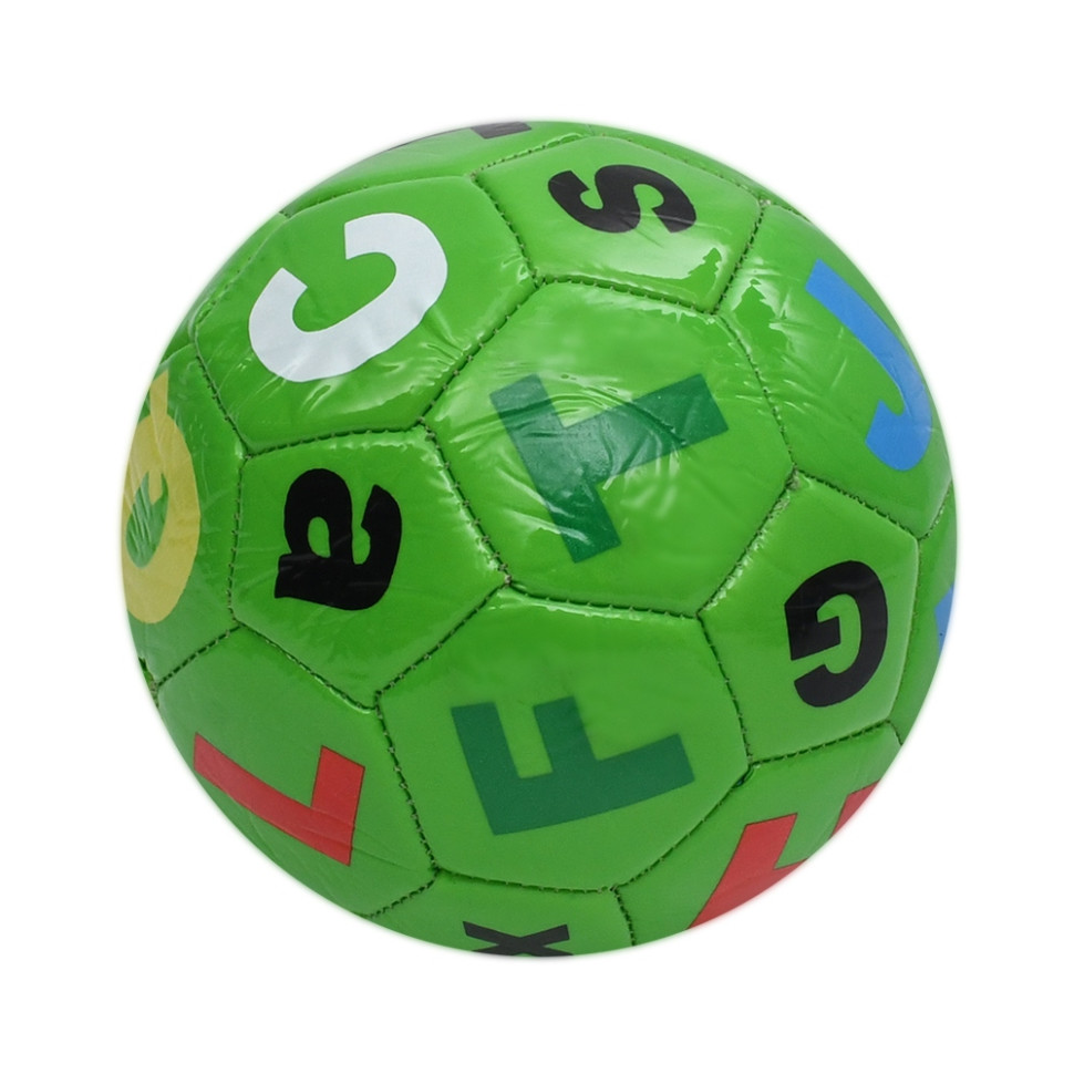 М'яч футбольний Alphabet Bambi MS 4833(Green) розмір №2, 90 г, у пакеті