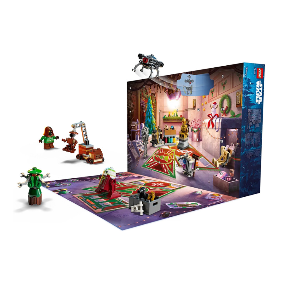 Конструктор Advent Star Wars 2025 LEGO 75418, 2663 деталі