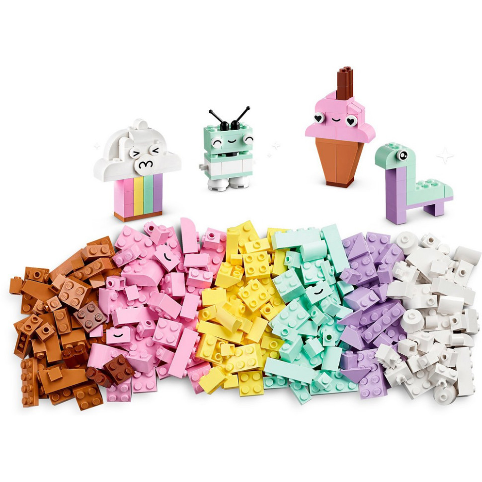 Конструктор Classic Творческое пастельное веселье LEGO 11028, 333 детали