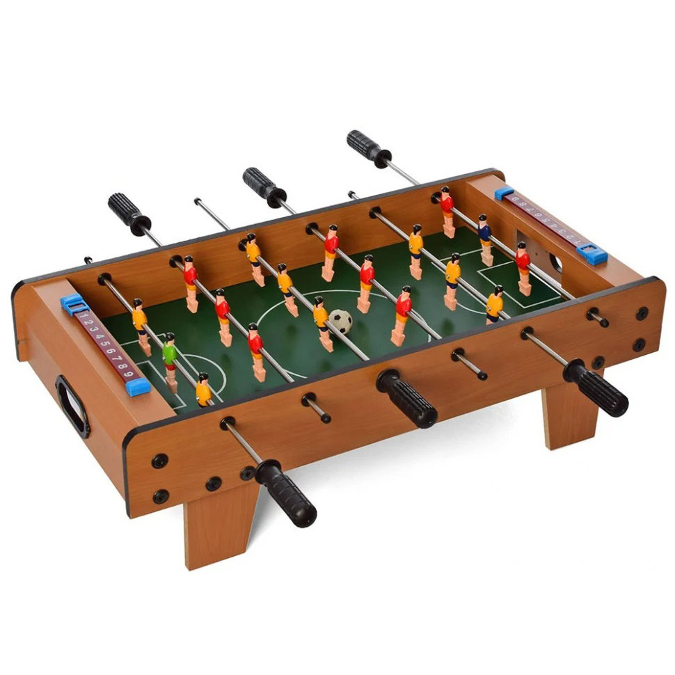 Настольный футбол Metr+ 2393MR деревянный, на ножках