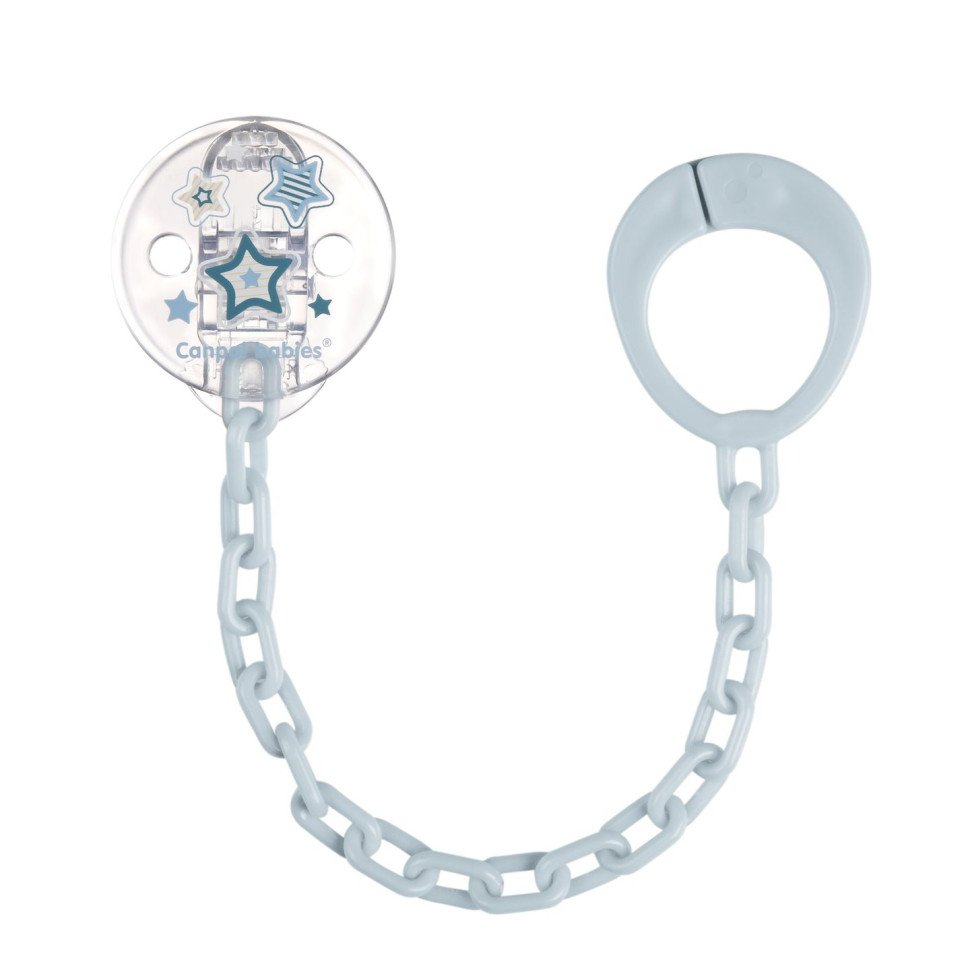 Цепочка к пустышке Newborn Baby Canpol babies 10/877_blu голубой