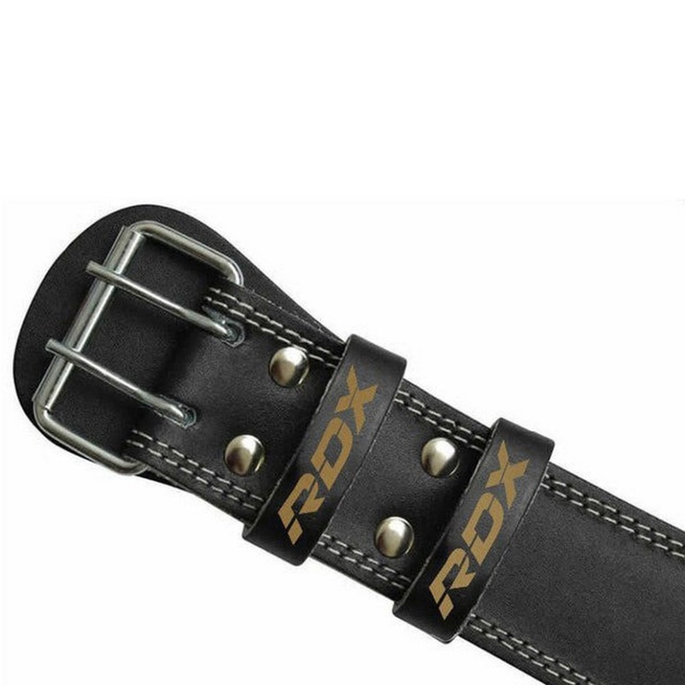 Пояс для тяжелой атлетики 6 RDX Inc Limited WBS-6RB-XL, кожаный, Black Gold, XL