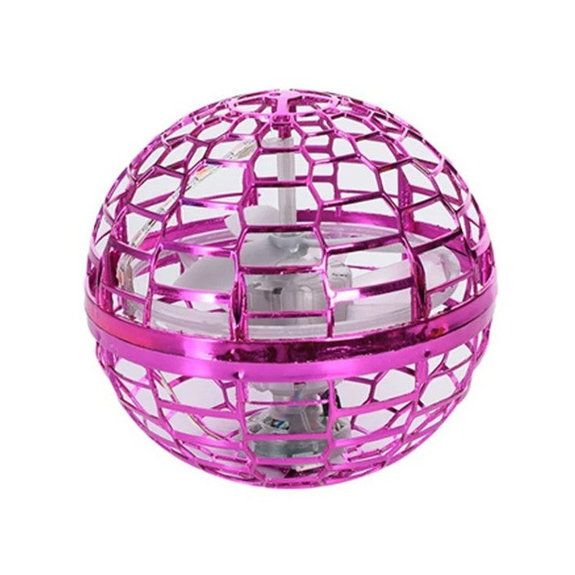 Летающий шар-спиннер Flynova pro Bambi 368FN(Pink) со светом