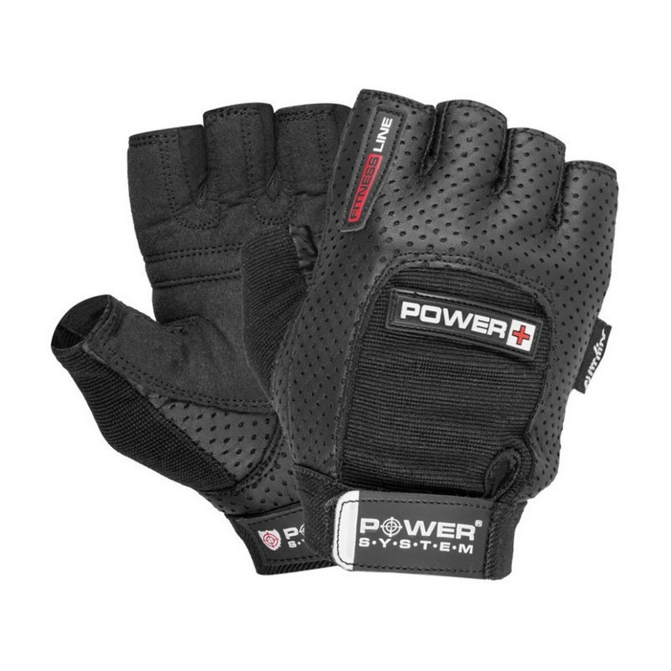 Рукавички для фітнесу Power Plus Power System PS-2500_XS_Black, XS 20 см