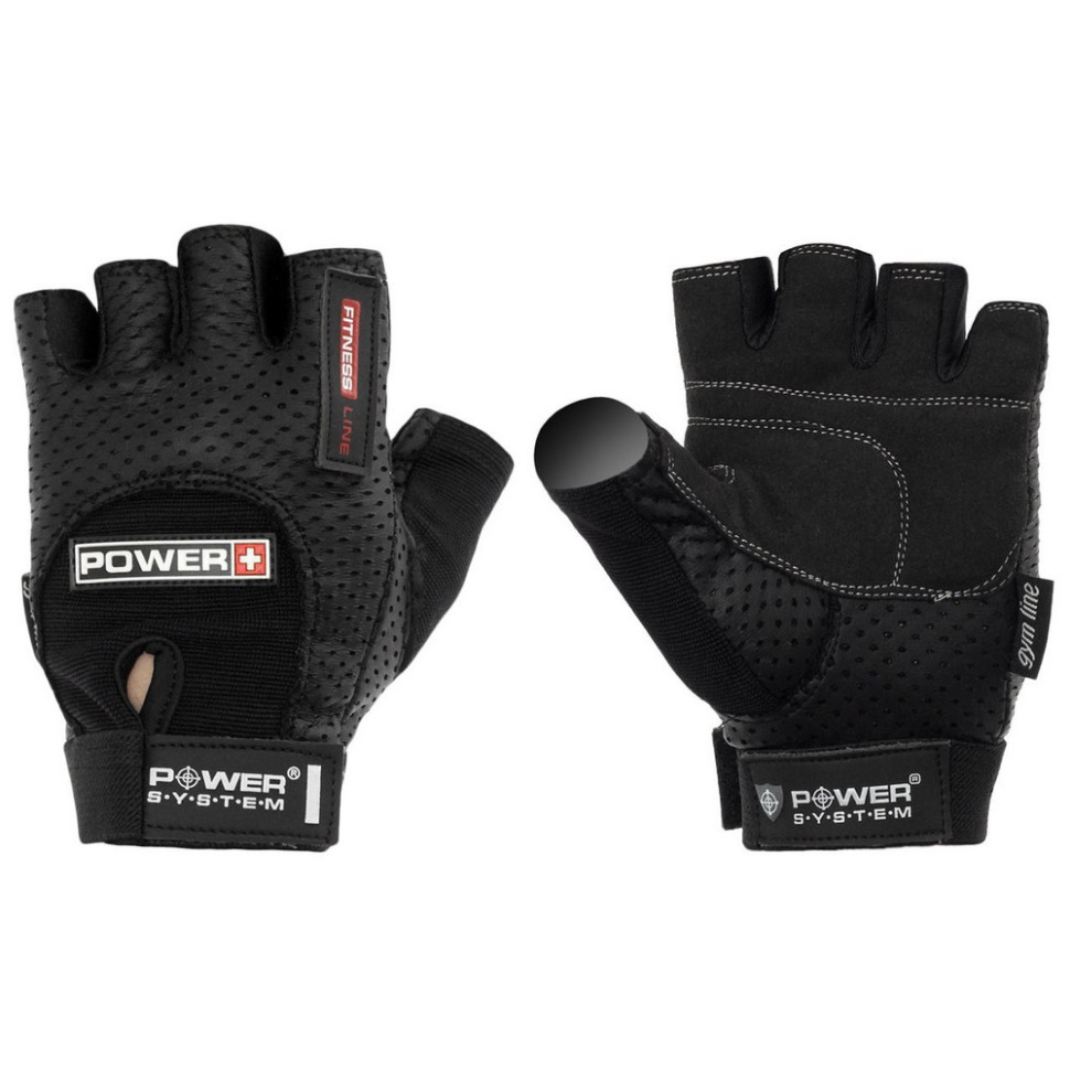 Рукавички для фітнесу Power Plus Power System PS-2500_XS_Black, XS 20 см
