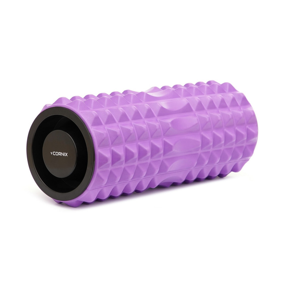 Массажный ролик (валик, роллер) Cornix XR-0338 Violet 33 x 14 см