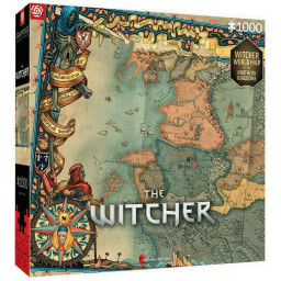 Пазл классический Witcher 3 Northern Kingdoms Puzzles GoodLoot 5908305242994, 1000 элементов