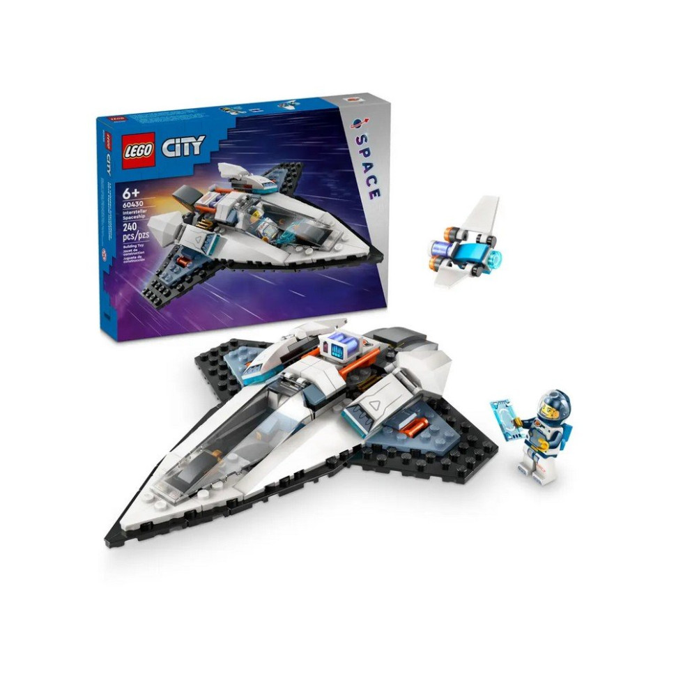 Конструктор Межзвездный космический корабль LEGO 60430, 240 деталей