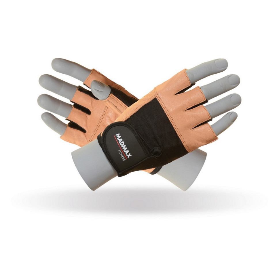 Перчатки для фитнеса Fitness MadMax MFG-444-Brown_XXL, XXL