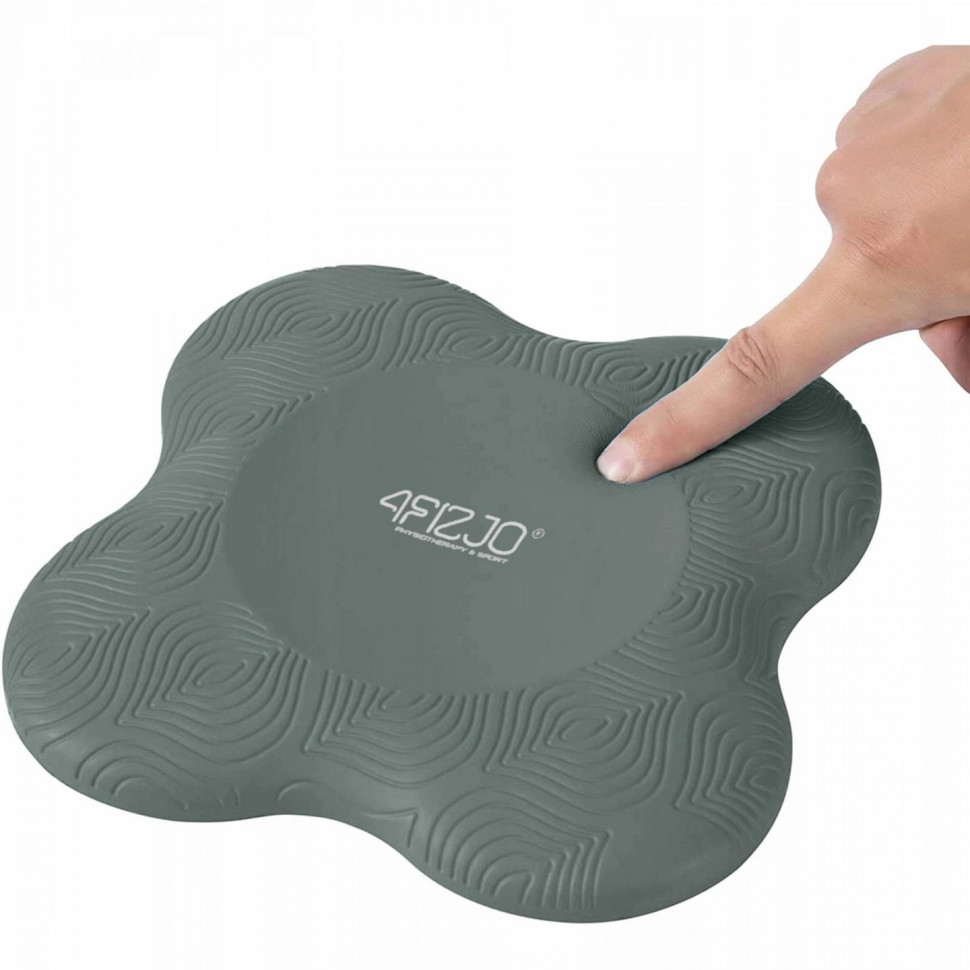 Підставки під коліна і лікті для йоги 4FIZJO P-5907739315366 Grey 2 шт