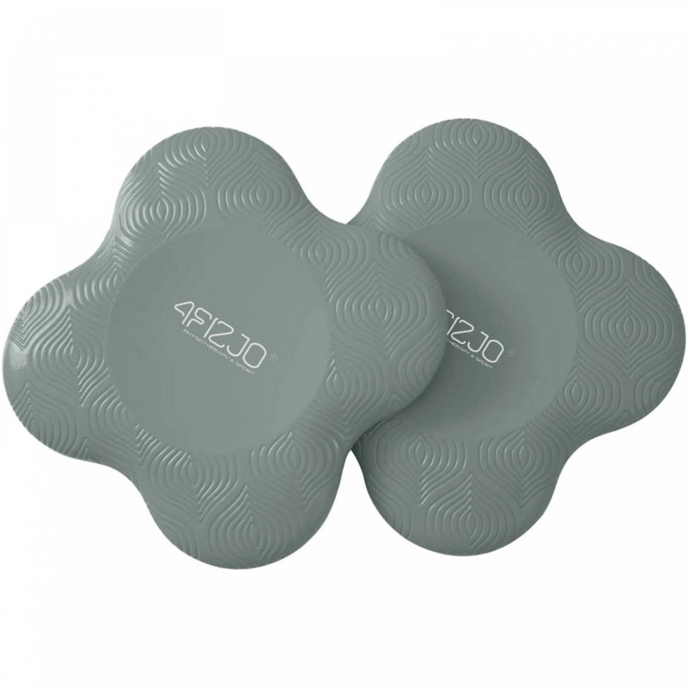 Підставки під коліна і лікті для йоги 4FIZJO P-5907739315366 Grey 2 шт