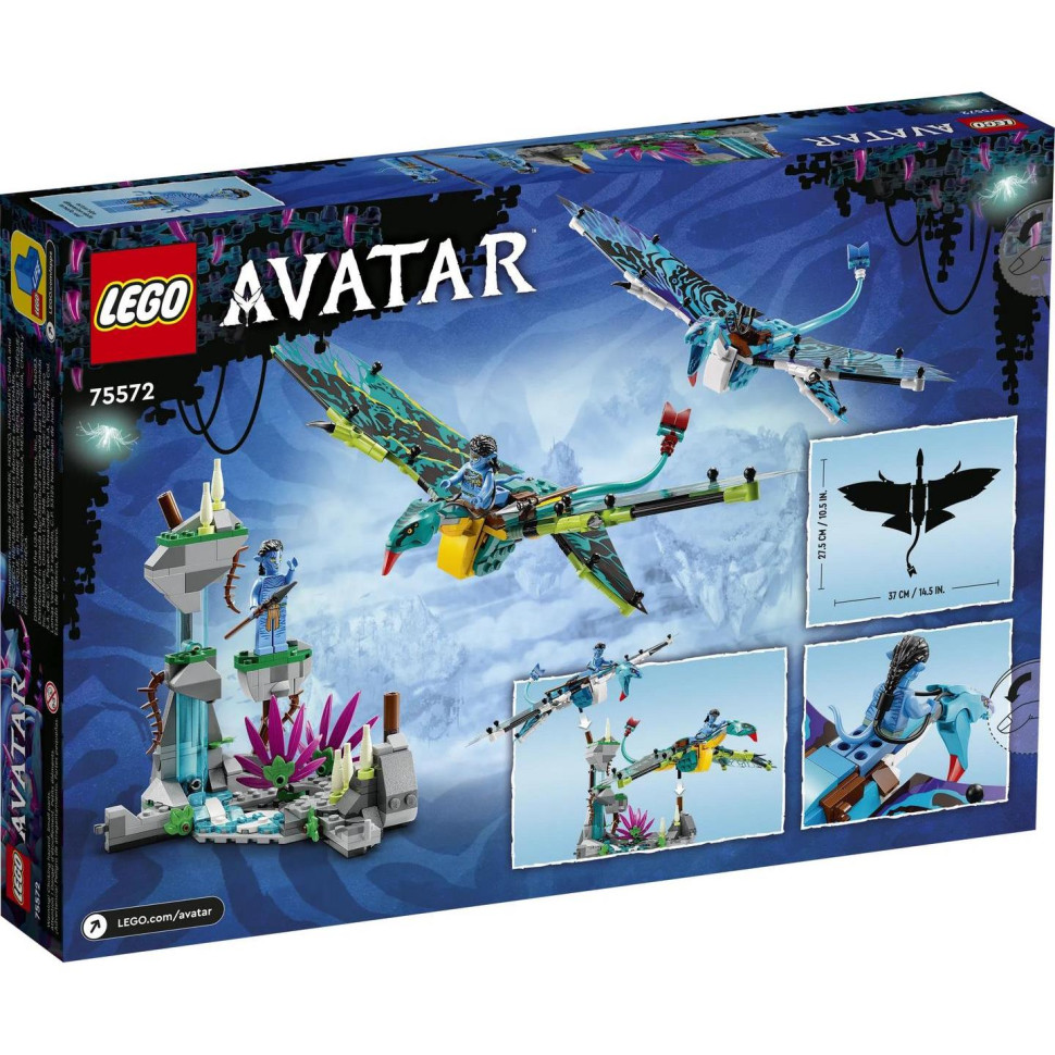 Конструктор LEGO Avatar Первый полет Джейка и Нейтири на Банши. 75572