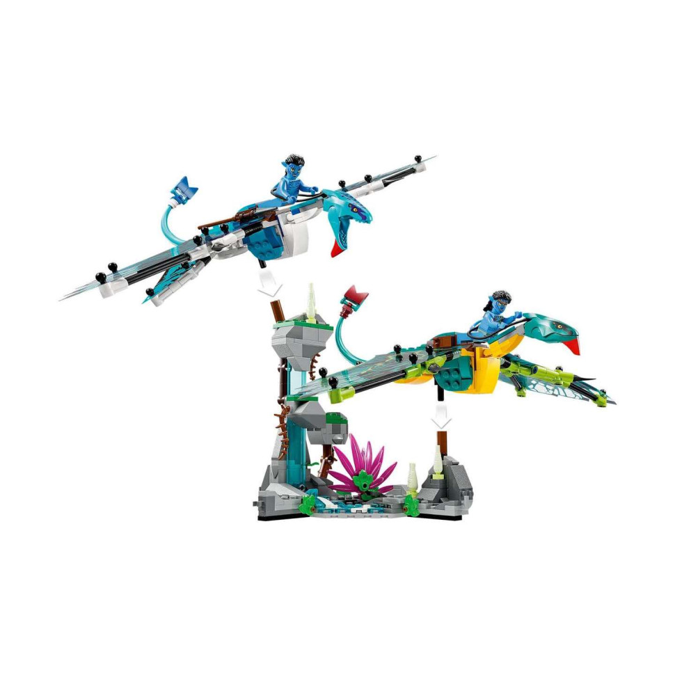 Конструктор LEGO Avatar Первый полет Джейка и Нейтири на Банши. 75572