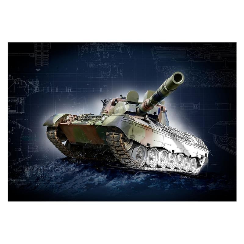 Збірна модель-копія Танк Leopard 1 A1A1-A1A4 Revell RVL-05656 рівень 5 масштаб 1:35
