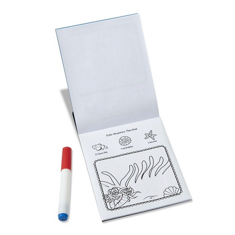 Дитяча чарівна розмальовка маркером