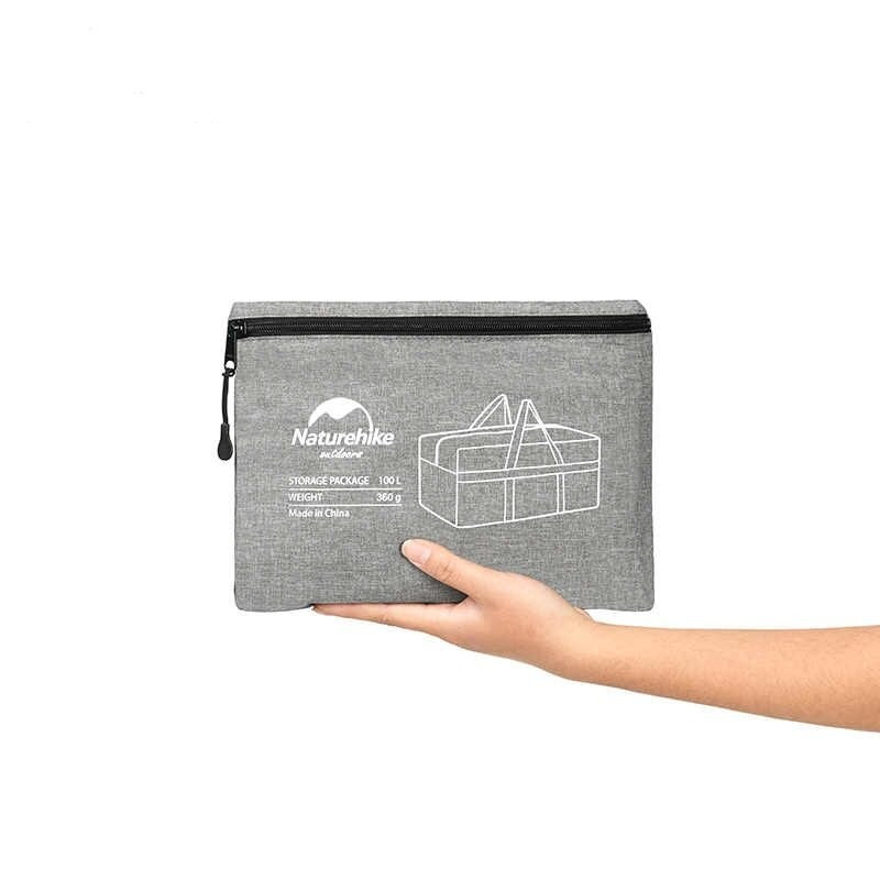 Сумка для хранения портативная Naturehike NH17S021-L 6927595724927 светло-серый 100 л