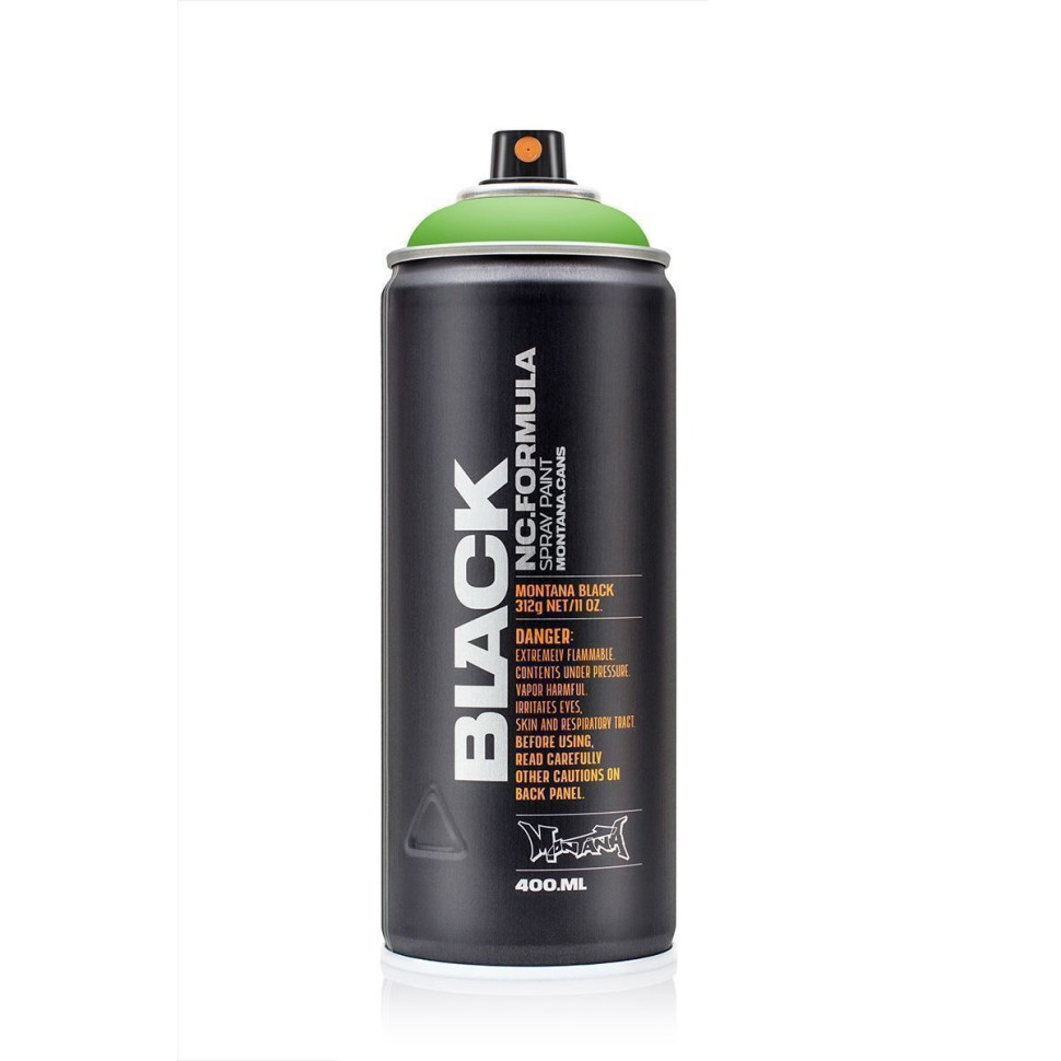 Аерозольна фарба Montana Black P6000 264429 Зелений (Power Green) 400 мл