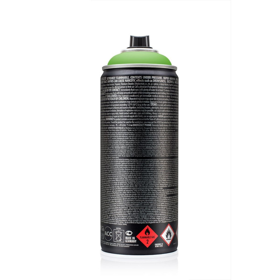 Аерозольна фарба Montana Black P6000 264429 Зелений (Power Green) 400 мл