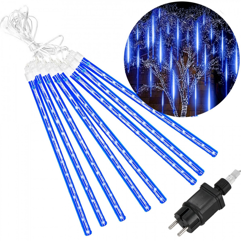 Гирлянда метеоритный дождь Springos CL1215, 3 м 144 LED, Blue