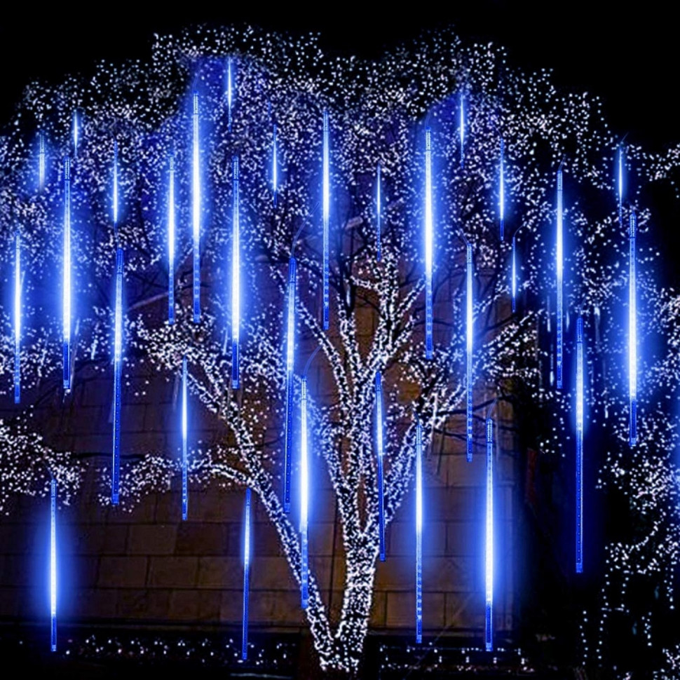 Гирлянда метеоритный дождь Springos CL1215, 3 м 144 LED, Blue