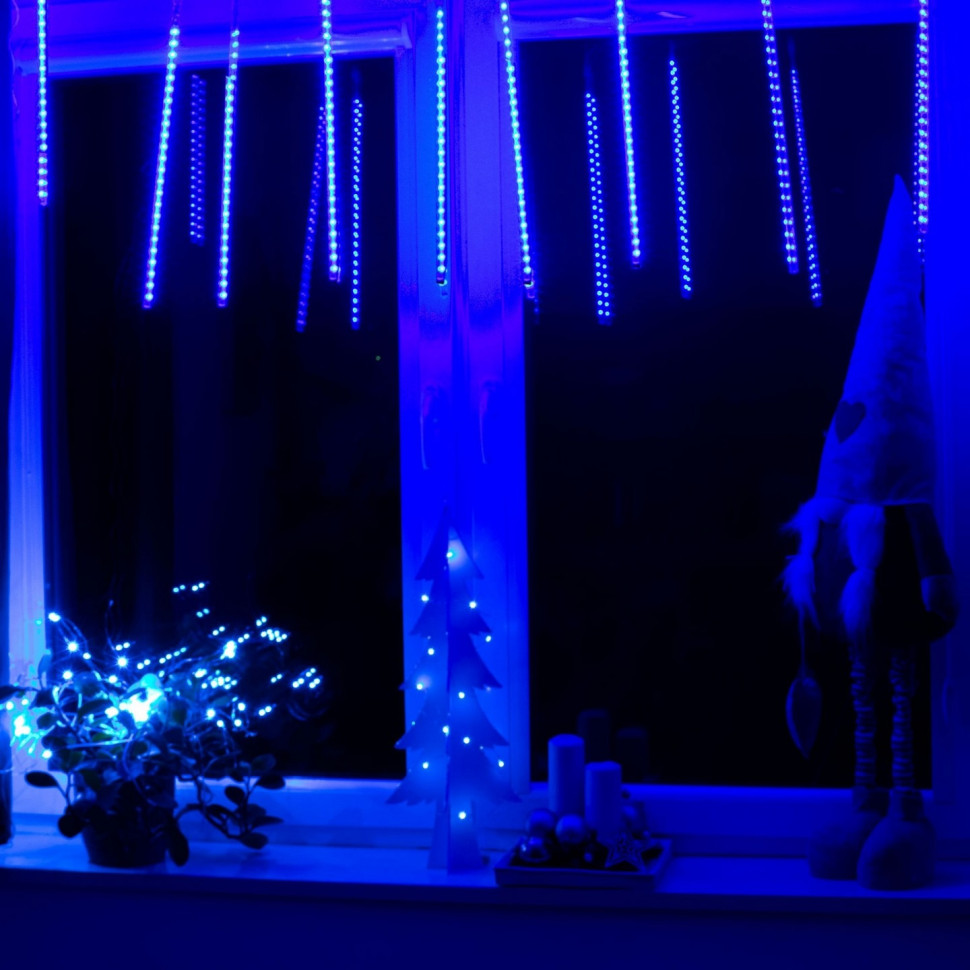 Гирлянда метеоритный дождь Springos CL1215, 3 м 144 LED, Blue