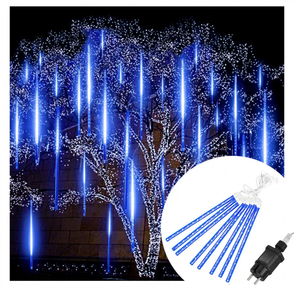 Гирлянда метеоритный дождь Springos CL1215, 3 м 144 LED, Blue