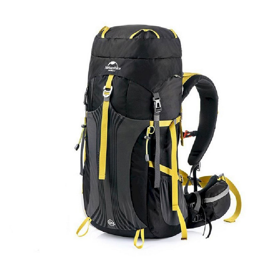 Рюкзак туристический NH16Y020-Q Naturehike 6927595787915, 55 л, черный