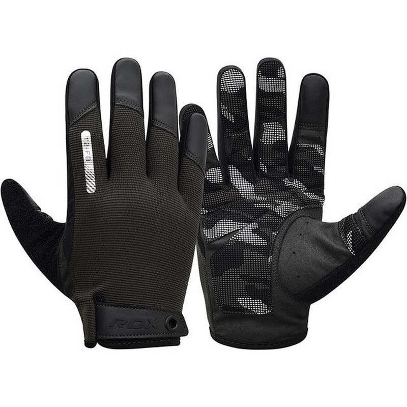 Перчатки для фитнеса T2 Touch Screen Friendly Full Fingerf RDX Inc Limited WGA-T2FB-S Black, S