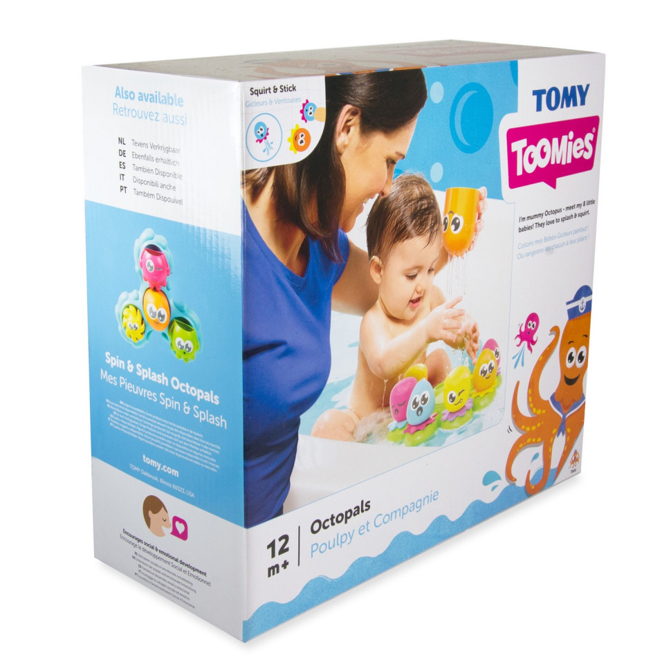 Іграшка для ванної Восьминоги Toomies E2756 із цифрами