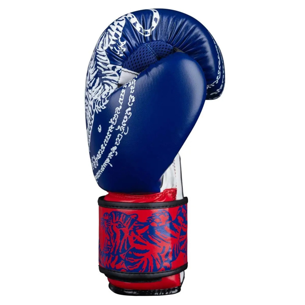 Боксерские перчатки Muay Thai Phantom PHBG2496-12 Blue 12 унций (бинты в подарок)