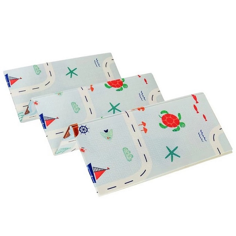 Детский термоковрик двухсторонний Sticker Wall SW-00003036, 177 х 195 х 0,7 см