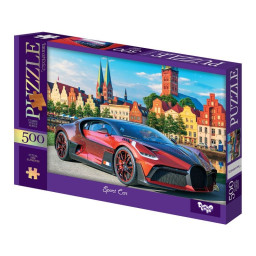 Пазл класичний "Спорткар" Danko Toys C500-15-02, 500 елементів