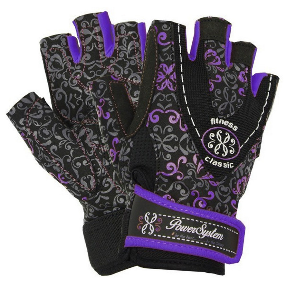 Рукавички для фітнесу Classy Power System PS_2910_M_Black/Purple, Purple, M