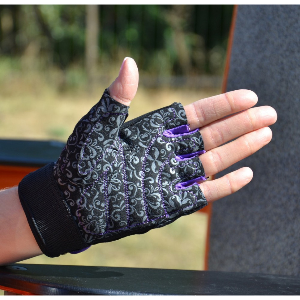 Рукавички для фітнесу Classy Power System PS_2910_M_Black/Purple, Purple, M