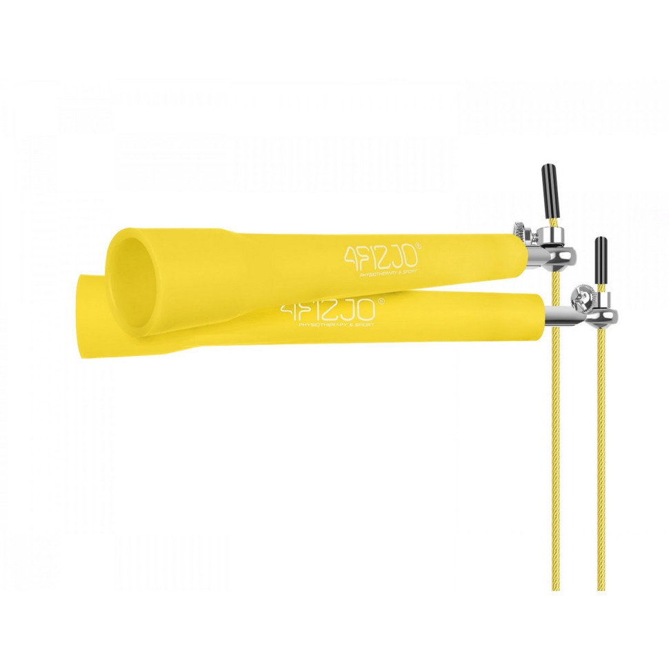Скакалка скоростная для кросфита Standard+ 4FIZJO 4FJ0184 Yellow