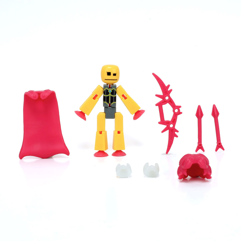 Ігровий набір для анімаційної творчості Ребел Stikbot Legends SB260RU_UAKD фігурка з аксесуарами