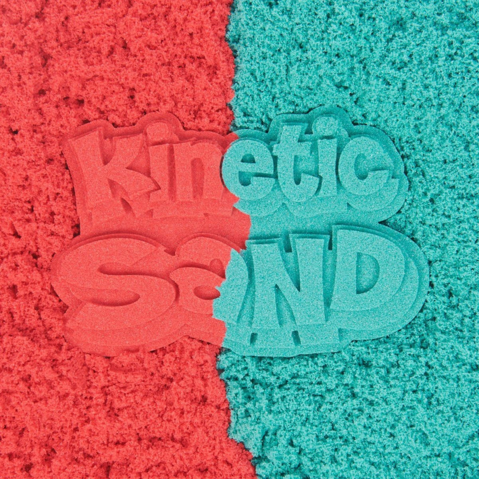 Набор песка для детского творчества «Красочный Дуэт» Kinetic Sand 71652, 2 цвета 680 г