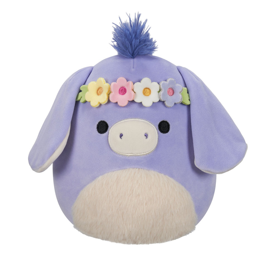 М'яка іграшка Ослик Міланда у віночку Squishmallows SQER00833, 19 см