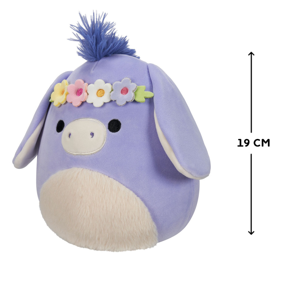М'яка іграшка Ослик Міланда у віночку Squishmallows SQER00833, 19 см