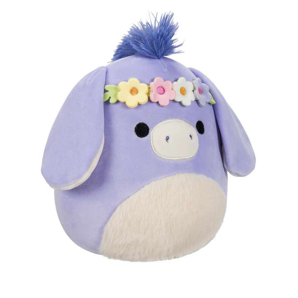 М'яка іграшка Ослик Міланда у віночку Squishmallows SQER00833, 19 см