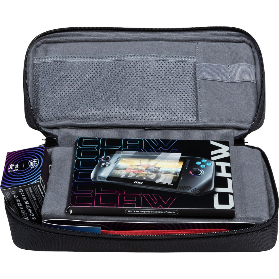 Набір аксесуарів для MSI Claw MSI consoles 957-1T4111E-001 чохол, захисне скло, брелок та стрічка 