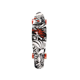 Скейт "Пенни борд" Bambi SC20502 PU колеса со светом, 56 см