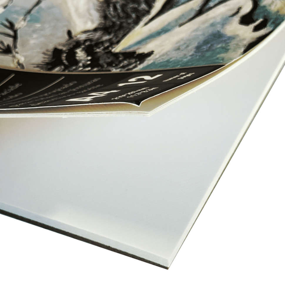 Скетчбук для рисования Brushme SBOOK12_300 формат А4, 12 страниц, плотность 300 г/м2